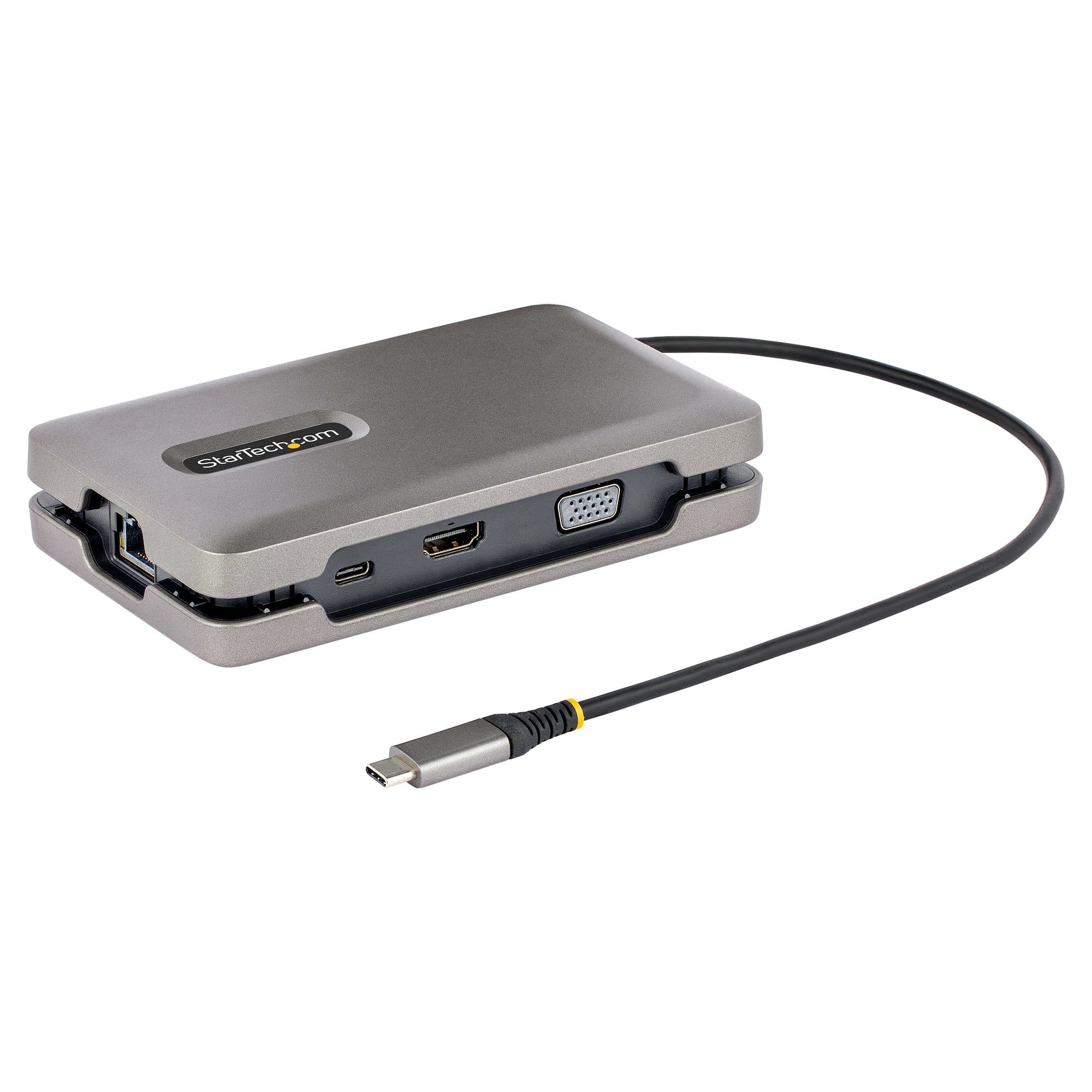 STARTECH STARTECH.COM USB-C MULTIPORT ADAPTER - USB-C VIDEO W/ 4K HDMI/VGA, MST DOCK 3 YR DKM31C3HVCPD