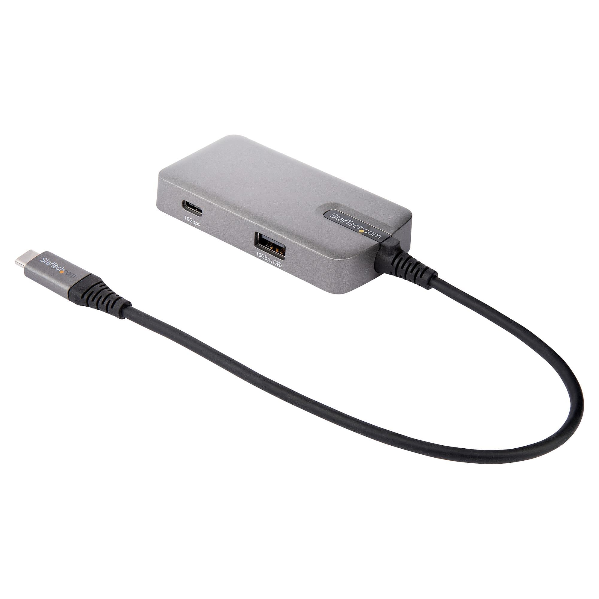 STARTECH STARTECH.COM USB C MULTIPORT ADAPTER - USB-C TO 4K 60HZ HDMI/PD/USB HUB 3 YR DKT31CHPD3