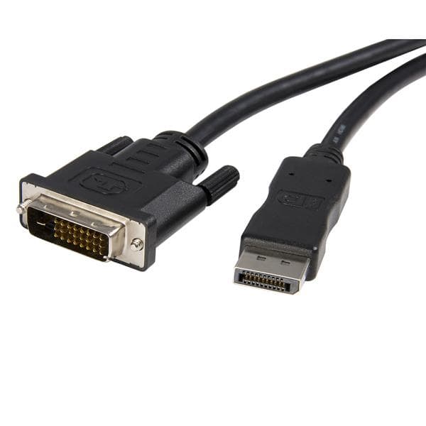 STARTECH STARTECH.COM 3M DISPLAYPORT TO DVI CABLE - DP TO DVI-D MONITOR ADAPTER M/M 3 YR DP2DVIMM10