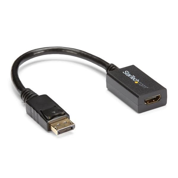 STARTECH STARTECH.COM DISPLAYPORT TO HDMI ADAPTER - DP 1.2 TO HDMI VIDEO CONVERTER 3 YR DP2HDMI2