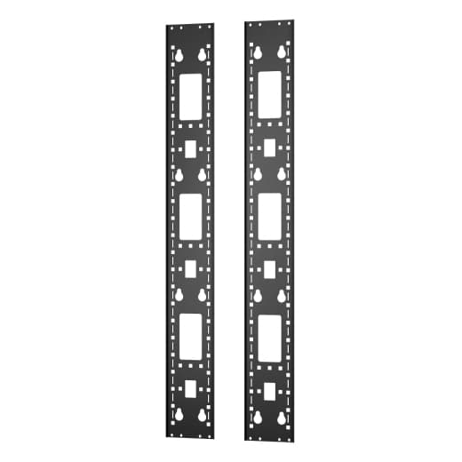 APC APC EASY RACK VERTICAL 0U ACCESSORY CHANNEL, 24U, QTY. 2 ER7RCC24