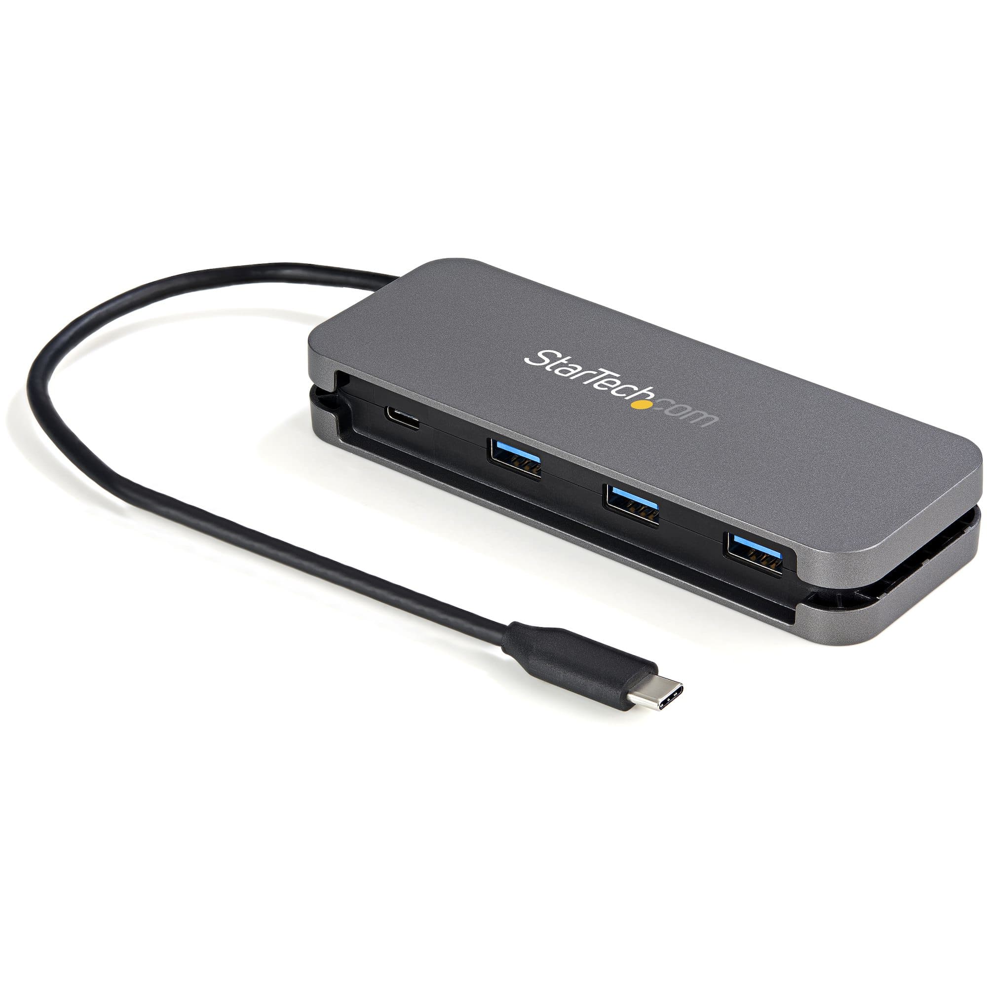 STARTECH STARTECH.COM 4 PORT USB C HUB - 3 USB-A/1 USB-C (5GBPS USB 3.0) 28CM CABLE 2 YR HB30CM3A1CB