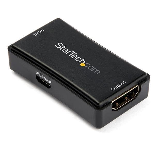 STARTECH STARTECH.COM 45'HDMI SIGNAL BOOSTER - 4K 60HZ - USB POWER - HDMI REPEATER 2 YR HDBOOST4K2
