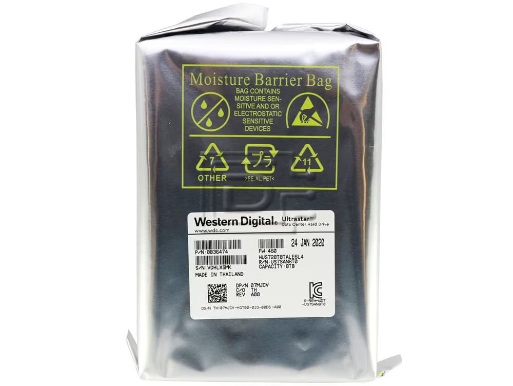 Western Digital WESTERN DIGITAL ULTRASTAR 8TB HDD HUS728T8TALE6L4
