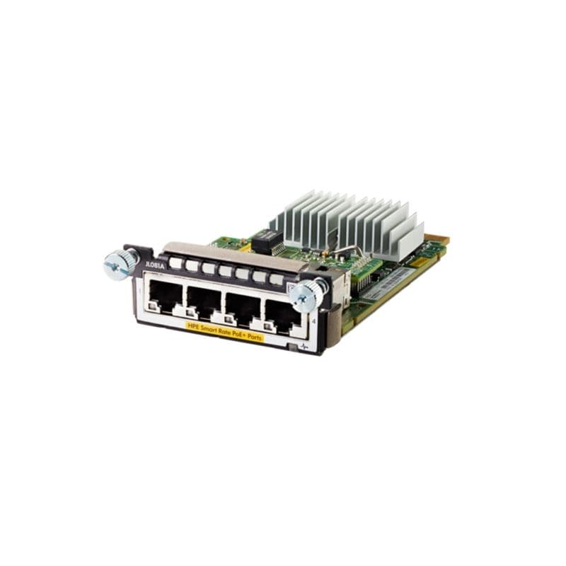 HPE HPE ANW 3810M/2930M 4 Smrt Rte PoE+ Module JL081A