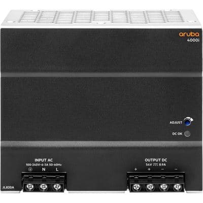 HPE HPE ANW 4000i POE 480W AC DIN PSU JL820A