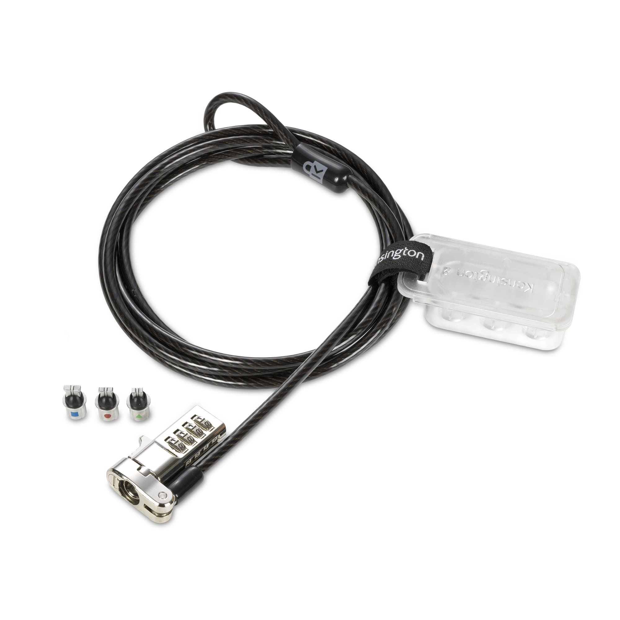 KENSINGTON KENSINGTON 3-IN-1 UNIVERSAL COMBINATION LAPTOP LOCK (INCL STANDARD, NANO, WEDGE LOCKS) K62316WW