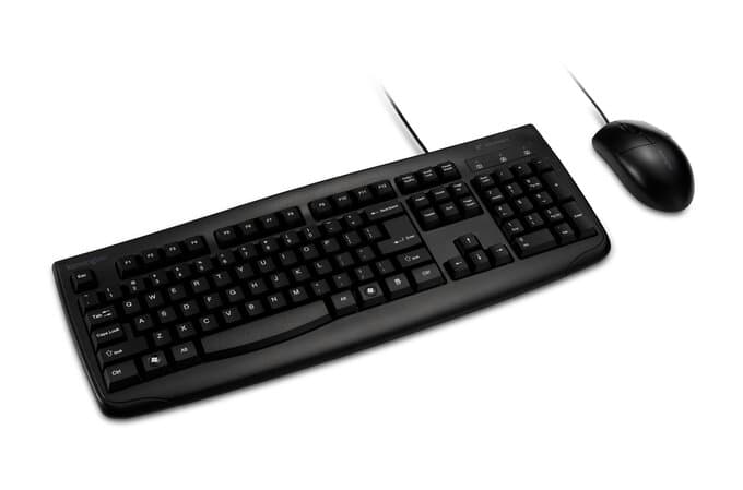 KENSINGTON KENSINGTON PRO FIT WASHABLE DESKTOP KEYBOARD/MOUSE SET (WIRED USB-A) K70316US