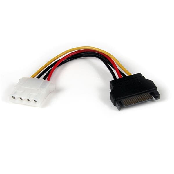 STARTECH STARTECH.COM 6IN SATA TO LP4 POWER CABLE ADAPTER - F/M - POWER ADAPTER LTW LP4SATAFM6IN