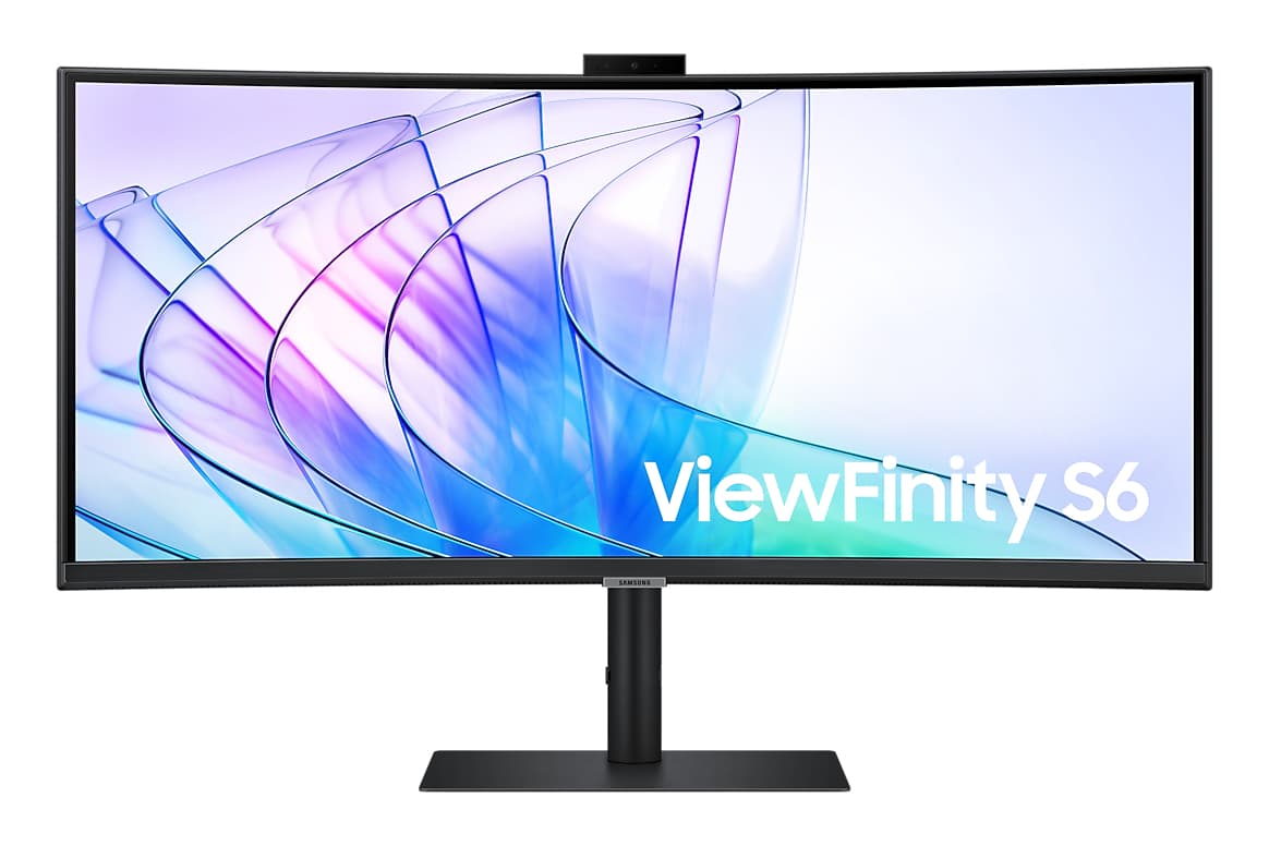 SAMSUNG SAMSUNG S6 S65VC 34" CURVE(21:9) WQHD MONITOR, 1000R, USB-C 90W, WEB CAM, DP/HDMI, 3Y LS34C650VEEXXY