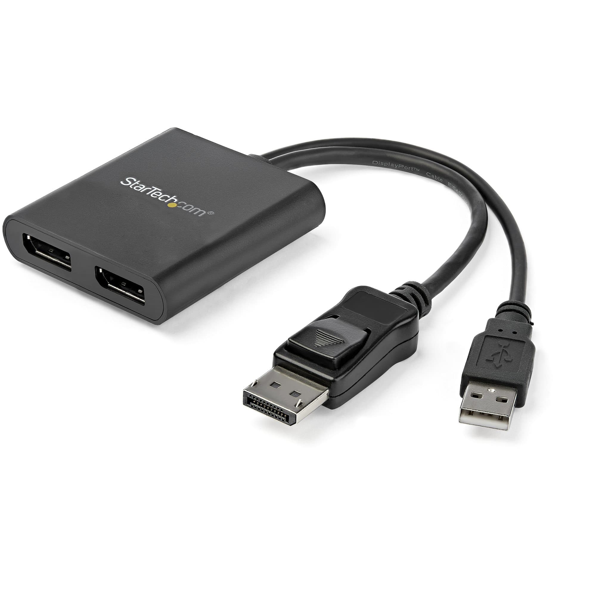 STARTECH STARTECH.COM 2-PORT MULTI MONITOR ADAPTER - DISPLAYPORT MST HUB - DUAL 4K 3 YR MSTDP122DP