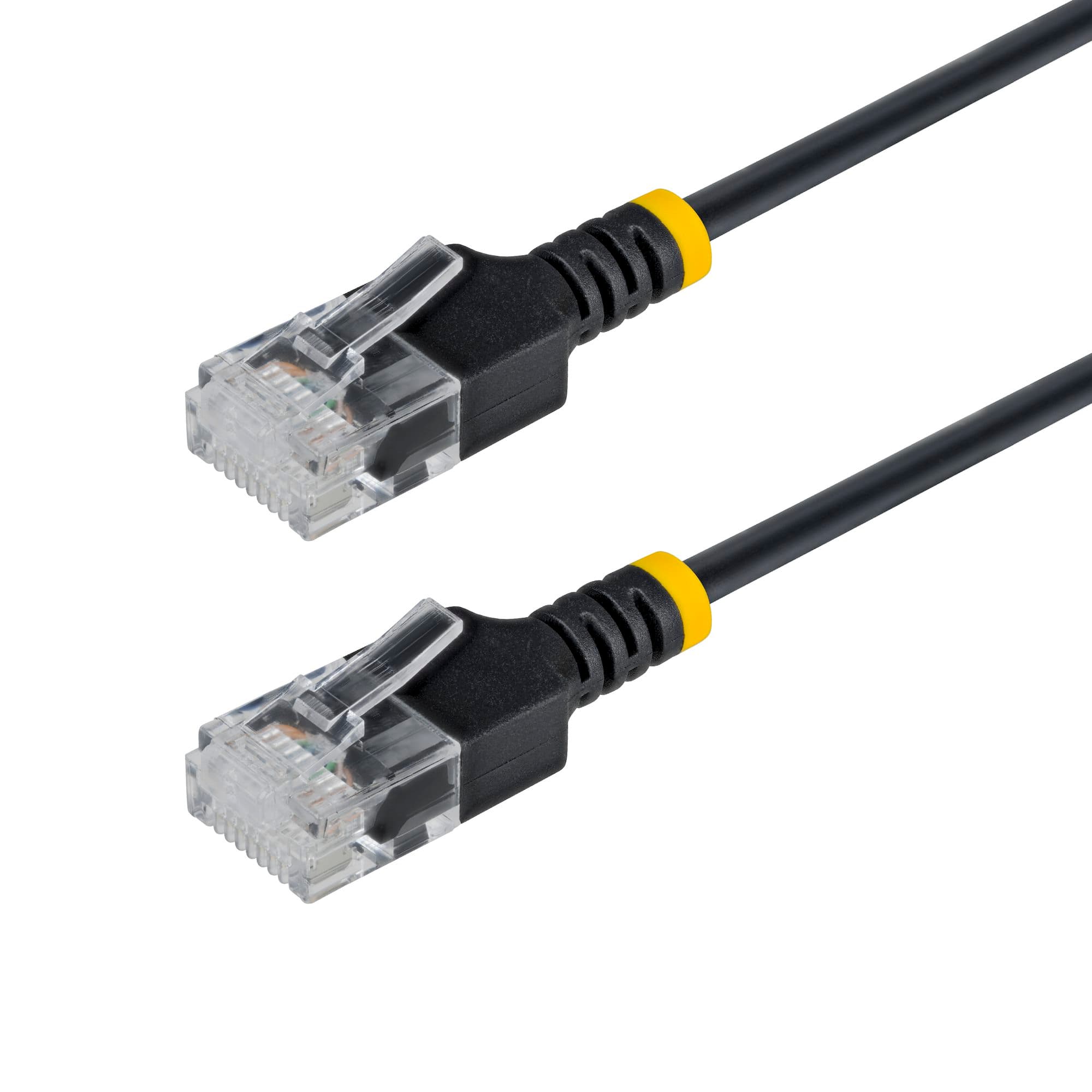 STARTECH STARTECH.COM 30CM BLACK ULTRA SLIM CAT6A ETHERNET CABLE, RJ45, UTP, LTW N6APATUTP34BKS30CM