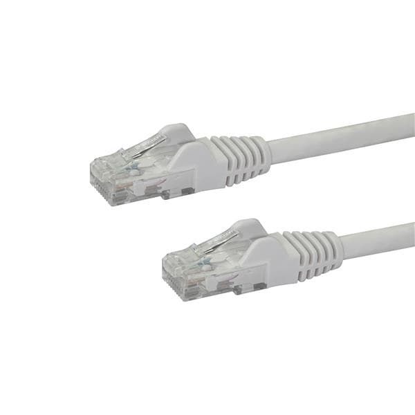 STARTECH STARTECH.COM 10M CAT6 PATCH CABLE WITH SNAGLESS RJ45 CONNECTORS - WHITE, LTW N6PATC10MWH