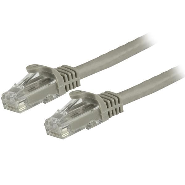 STARTECH STARTECH.COM 1.5 M CAT6 CABLE - PATCH CORD - GREY - SNAGLESS, LTW N6PATC150CMGR