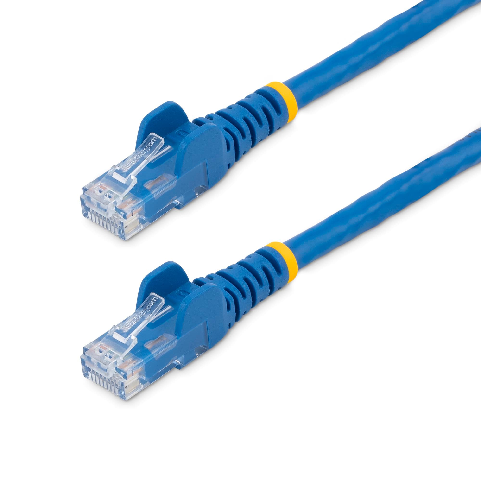 STARTECH STARTECH.COM CAT6 ETHERNET CABLE 50CM BLUE 650MHZ 100W SNAGLESS PATCH CORD LTW N6PATC50CMBL