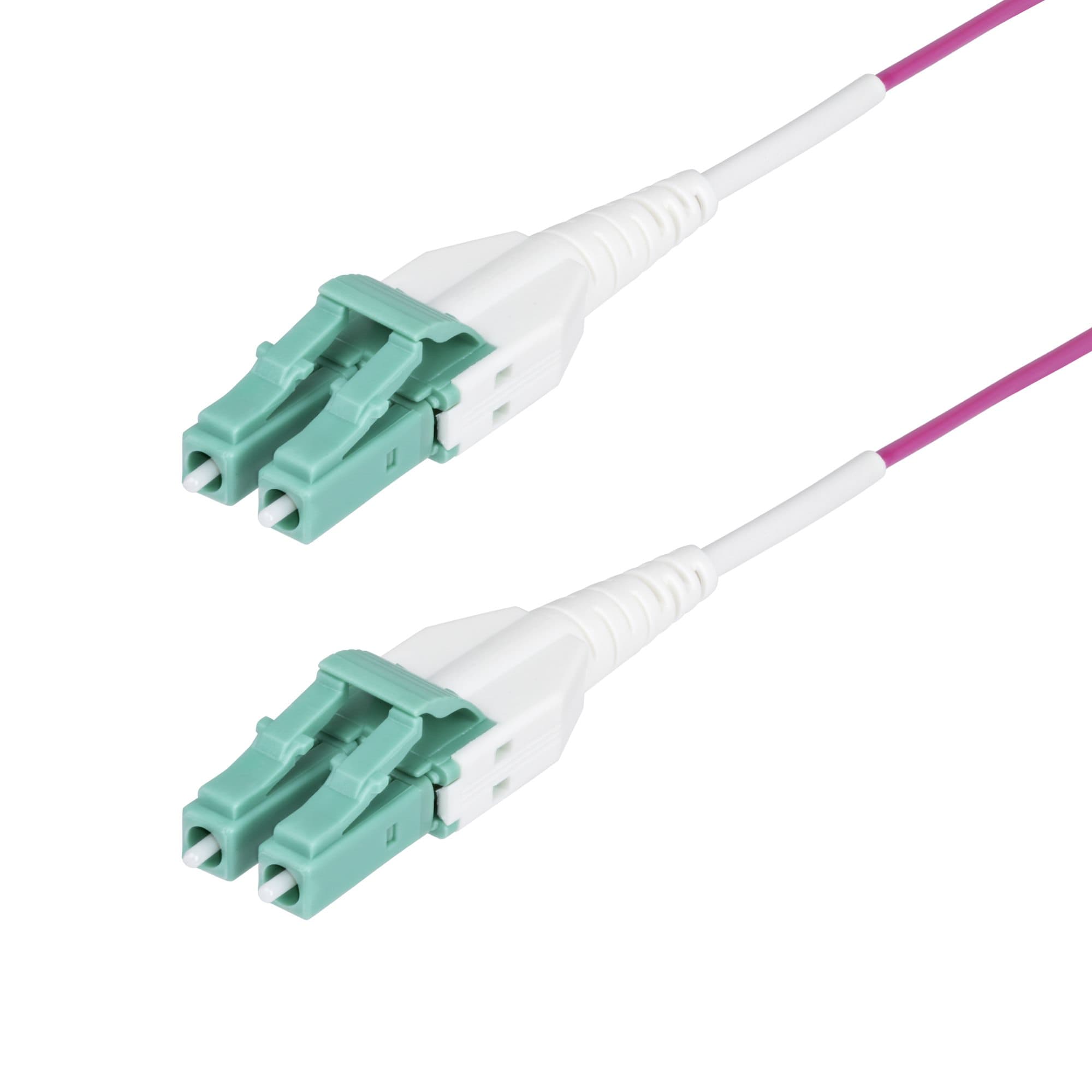 STARTECH STARTECH.COM 1M (3.3FT) LC/LC (UPC) OM4 MULTIMODE FIBER OPTIC CABLE, OFNR, LTW OM4RLCLC1M