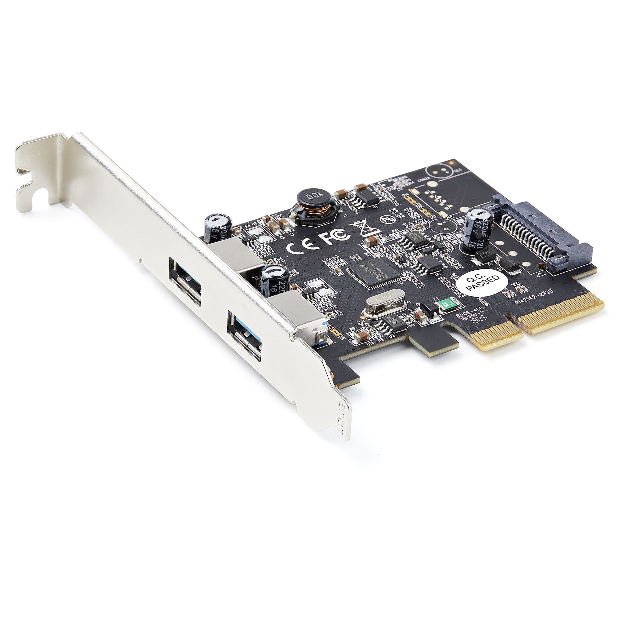STARTECH STARTECH.COM 2-PORT USB PCIE CARD 10GBPS/PORT - USB 3.2/3.1 GEN 2 TYPE-A LTW PEXUSB312A3