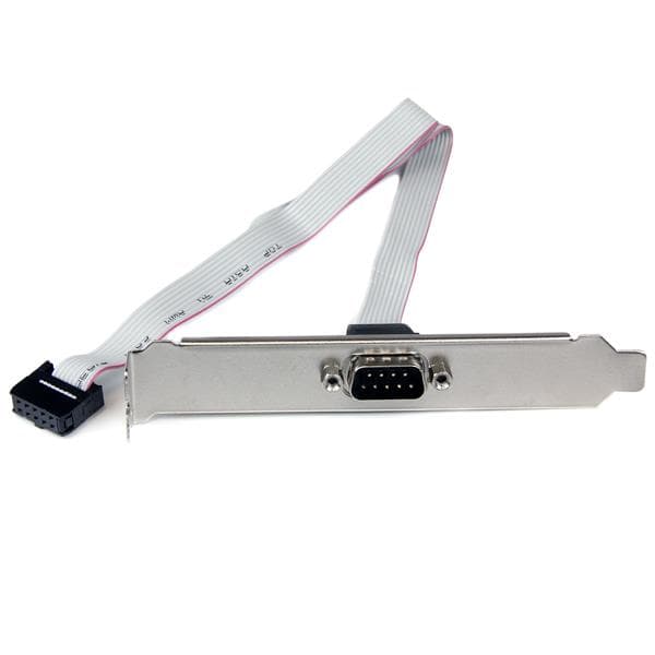 STARTECH STARTECH.COM 16IN 9-PIN SERIAL MALE TO 10-PIN MOTHERBOARD HEADER SLOT PLATE LTW PLATE9M16