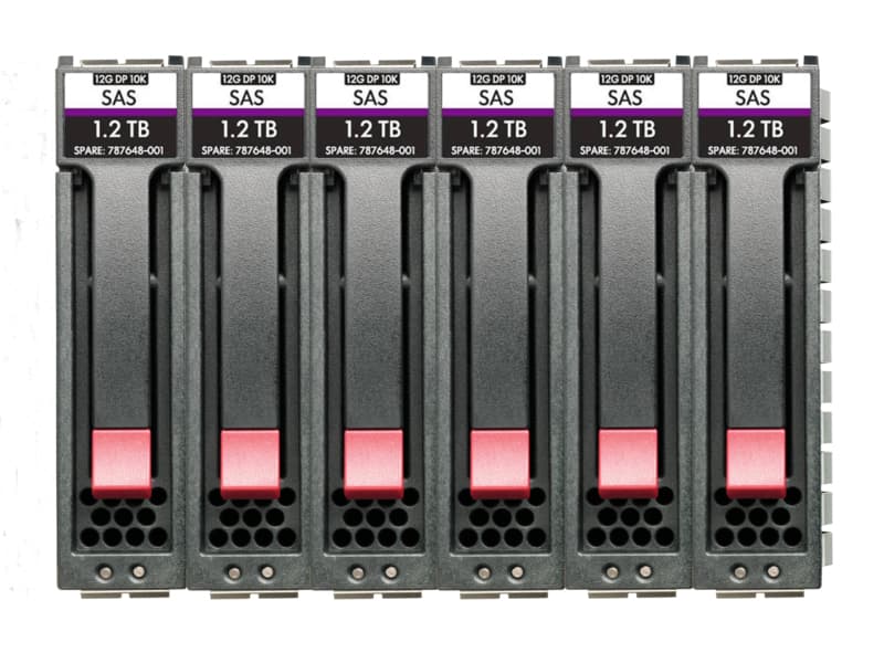 HPE HPE MSA 72TB 7.2K LFF M2 6pk TAA HDD Bdl R0R50A