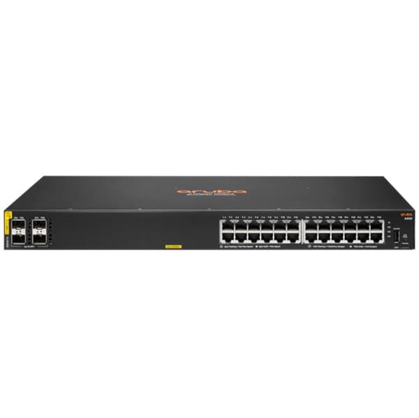 HPE HPE ANW 6000 24G Class4 PoE 4SFP 370W Switch R8N87A