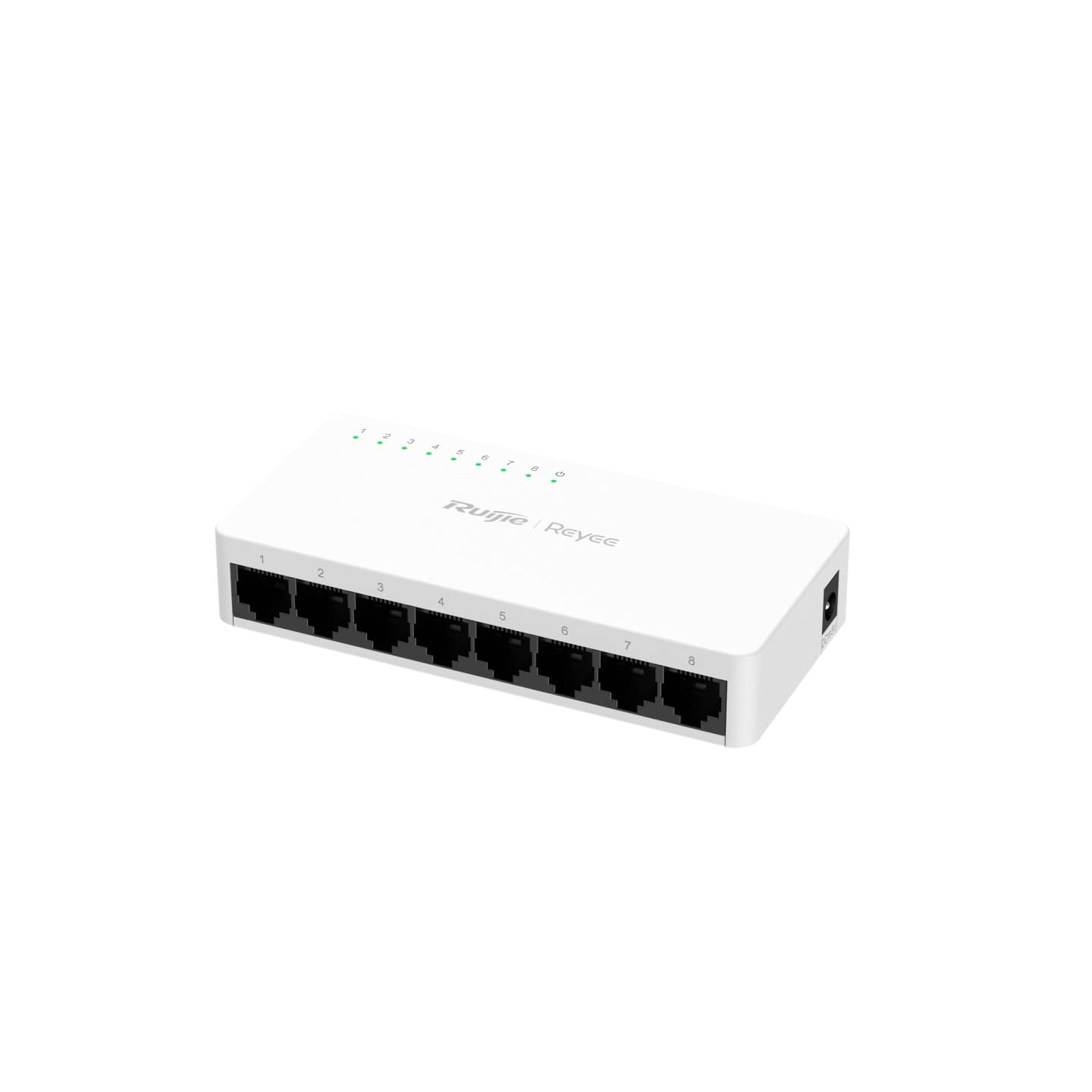 REYEE Ruijie Reyee 8 Port Gigabit Unmanaged Fanless Switch - Plastic Casing RG-ES08G-L