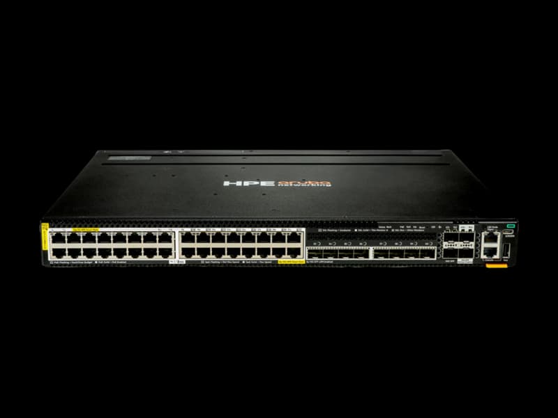 HPE HPE ANW 6300M 32SR5 8P 2L 2Y Msec Sw S4P42A