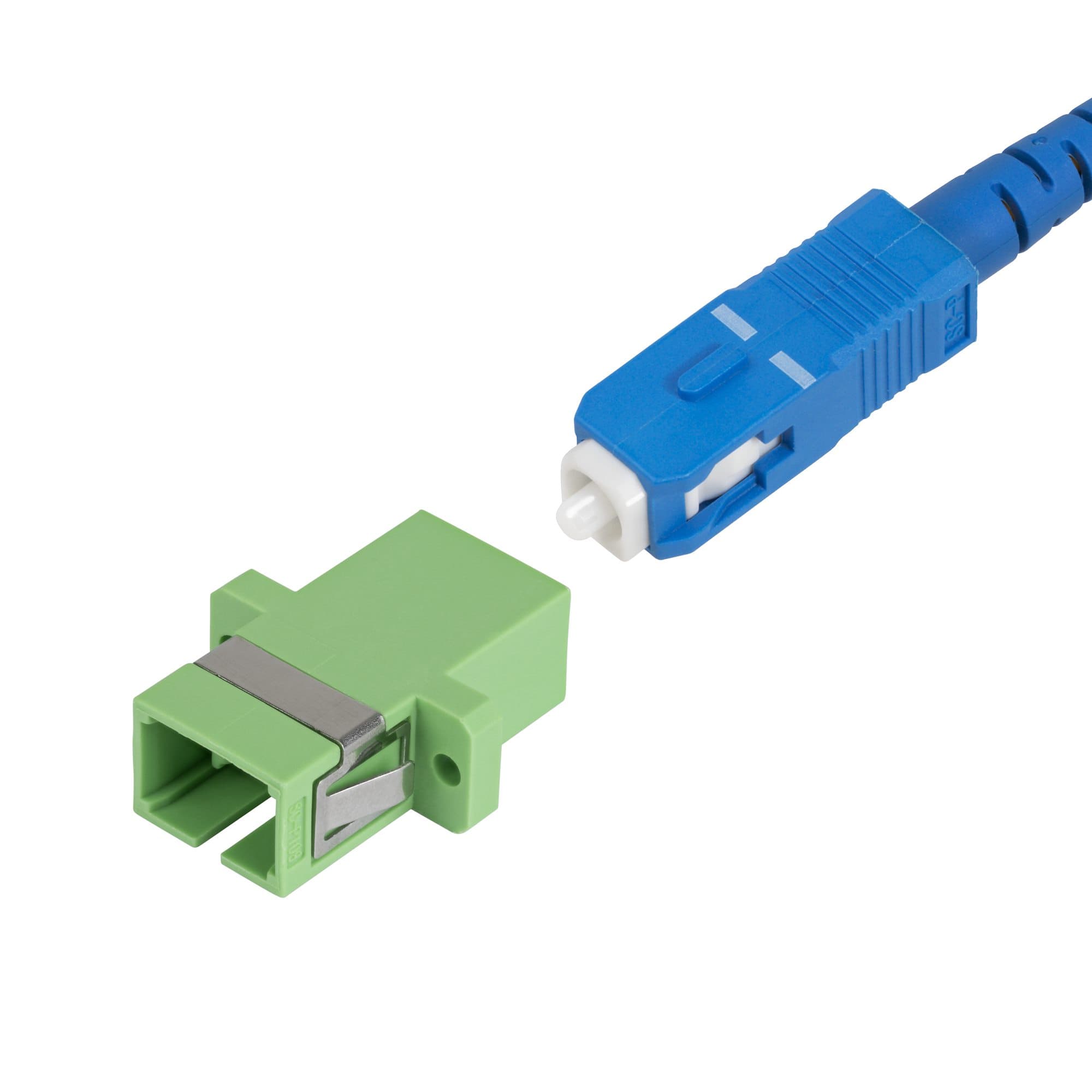 STARTECH STARTECH.COM SC TO SC COUPLER 10 PACK, SINGLE MODE SC/APC FIBER COUPLER, LTW SIMPLEXSCAPCF