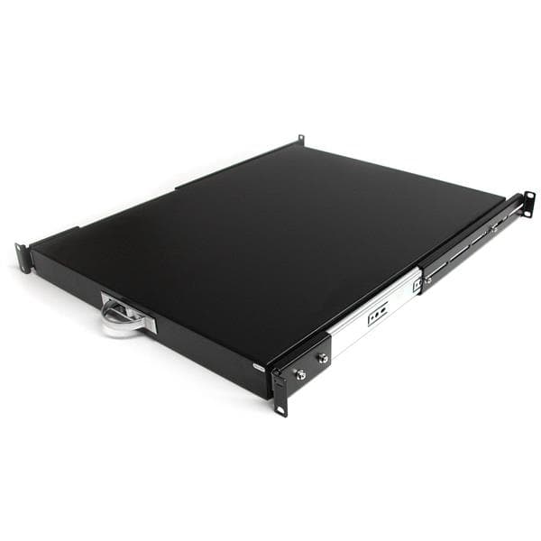 STARTECH STARTECH.COM 22IN BLACK DEEP SLIDING SERVER RACK CABINET SHELF LTW SLIDESHELFD