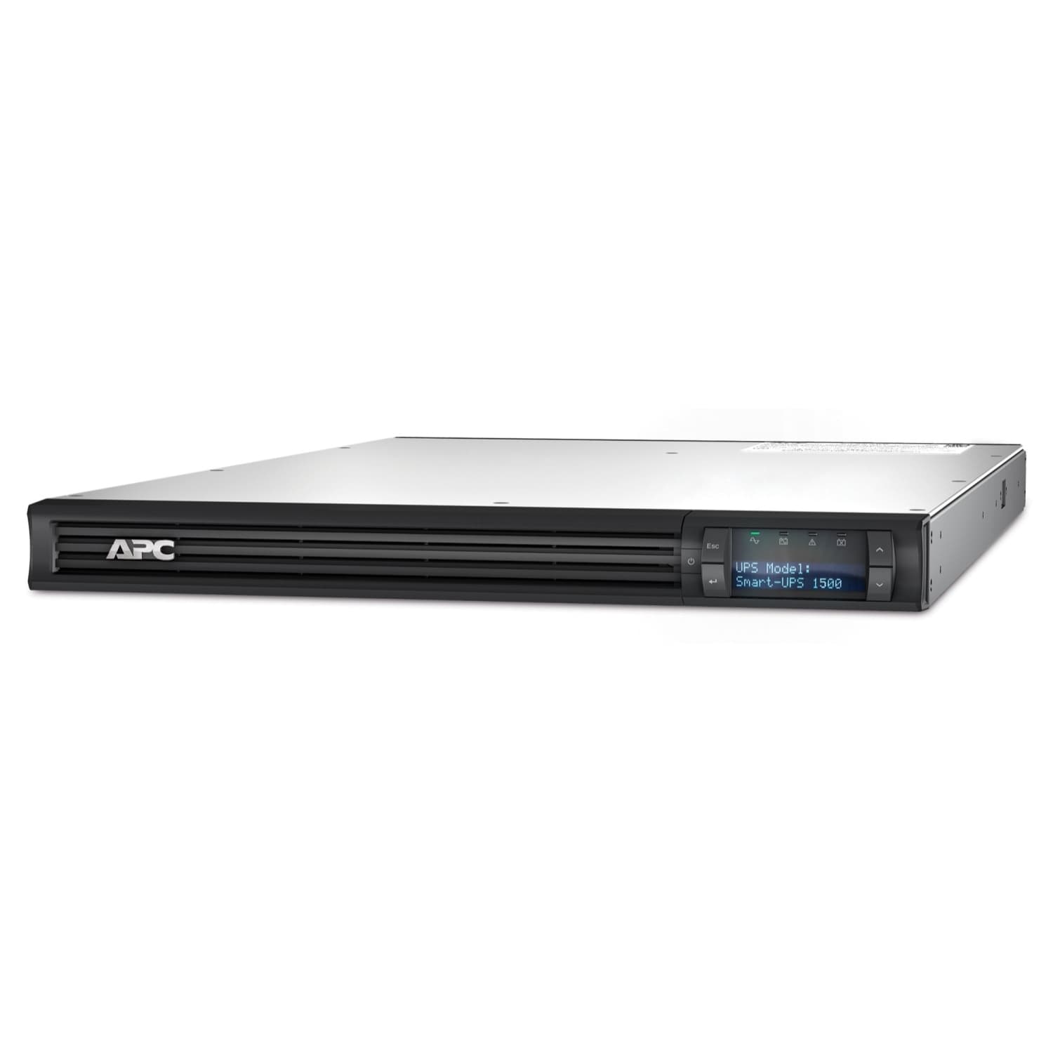 APC APC SMART UPS (SMT), 1500VA, IEC(4), USB, SERIAL, SMART SLOT, LCD, 1U RACK, 3YR WTY SMT1500RMI1U