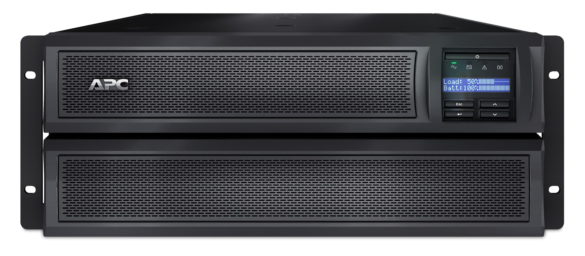 APC APC SMART-UPS X 2200VA SHORT DEPTH TOWER/RACK CONVERTIBLE LCD 200-240V WITH NETWORK CARD SMX2200HVNC