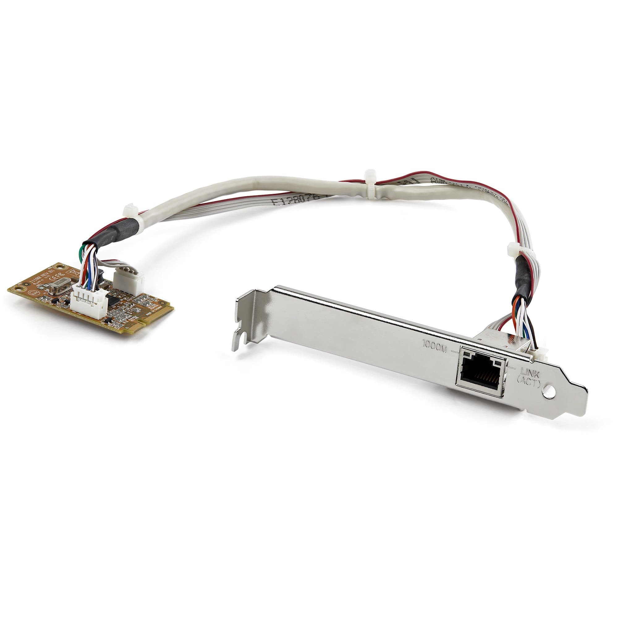 STARTECH STARTECH.COM MINI PCI EXPRESS GIGABIT ETHERNET NETWORK ADAPTER NIC CARD, 2 YR ST1000SMPEX