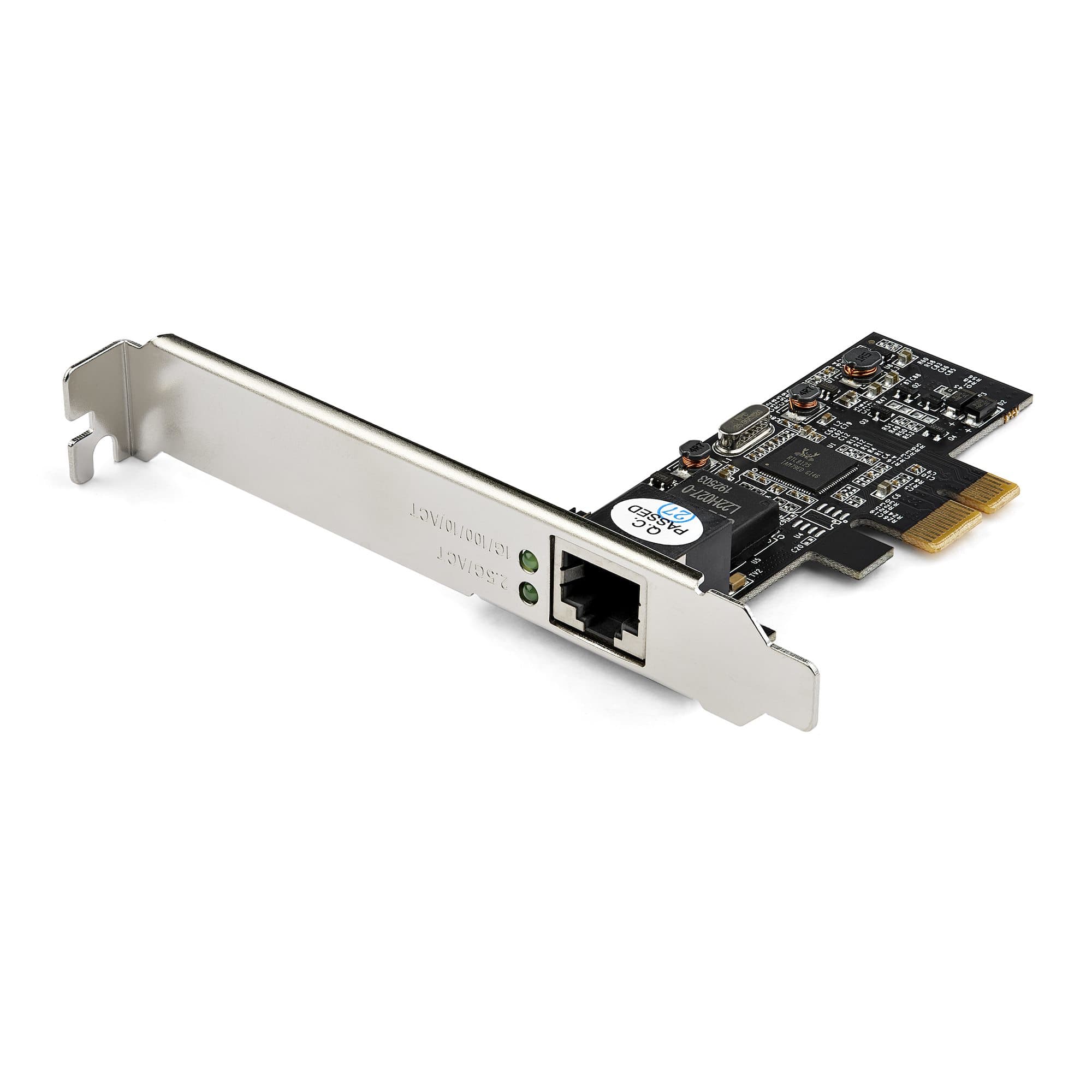 STARTECH STARTECH.COM 1 PORT 2.5GBPS 2.5GBASE-T PCIE NETWORK CARD X1 PCIE, 2 YR ST2GPEX