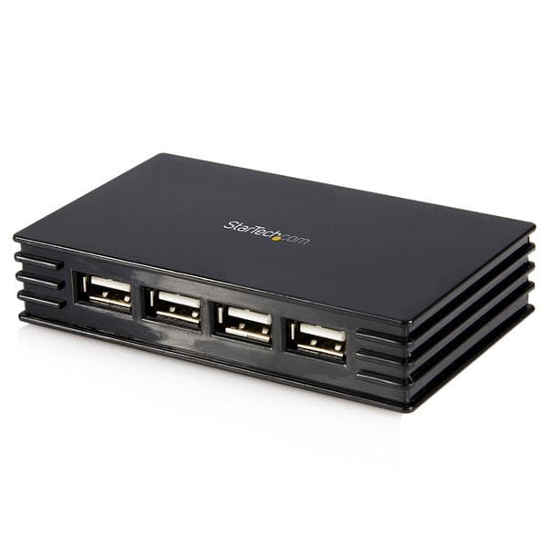 STARTECH STARTECH.COM 4 PORT COMPACT BLACK USB 2.0 HUB, 2 YR ST4202USB