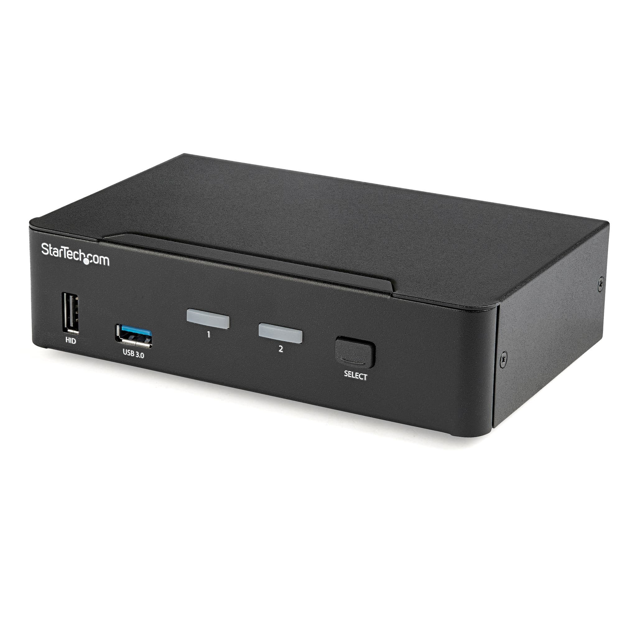 STARTECH STARTECH.COM 2 PORT DISPLAYPORT KVM SWITCH 4K 60HZ DP 1.2 W/USB 3.0 HUB TAA 2 YR SV231DPU34K