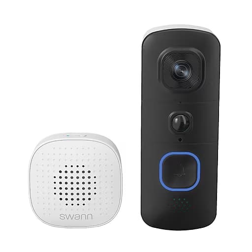 SWANN Swann EVO Wireless Video Doorbell & Chime SWIFI-SEVDBC-GL