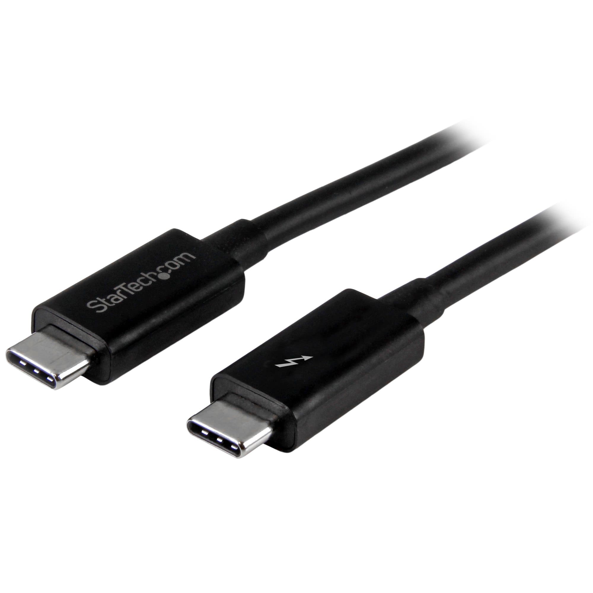 STARTECH STARTECH.COM 1M THUNDERBOLT 3 (20GBPS) USB C CABLE / THUNDERBOLT USB DP 2 YR TBLT3MM1M