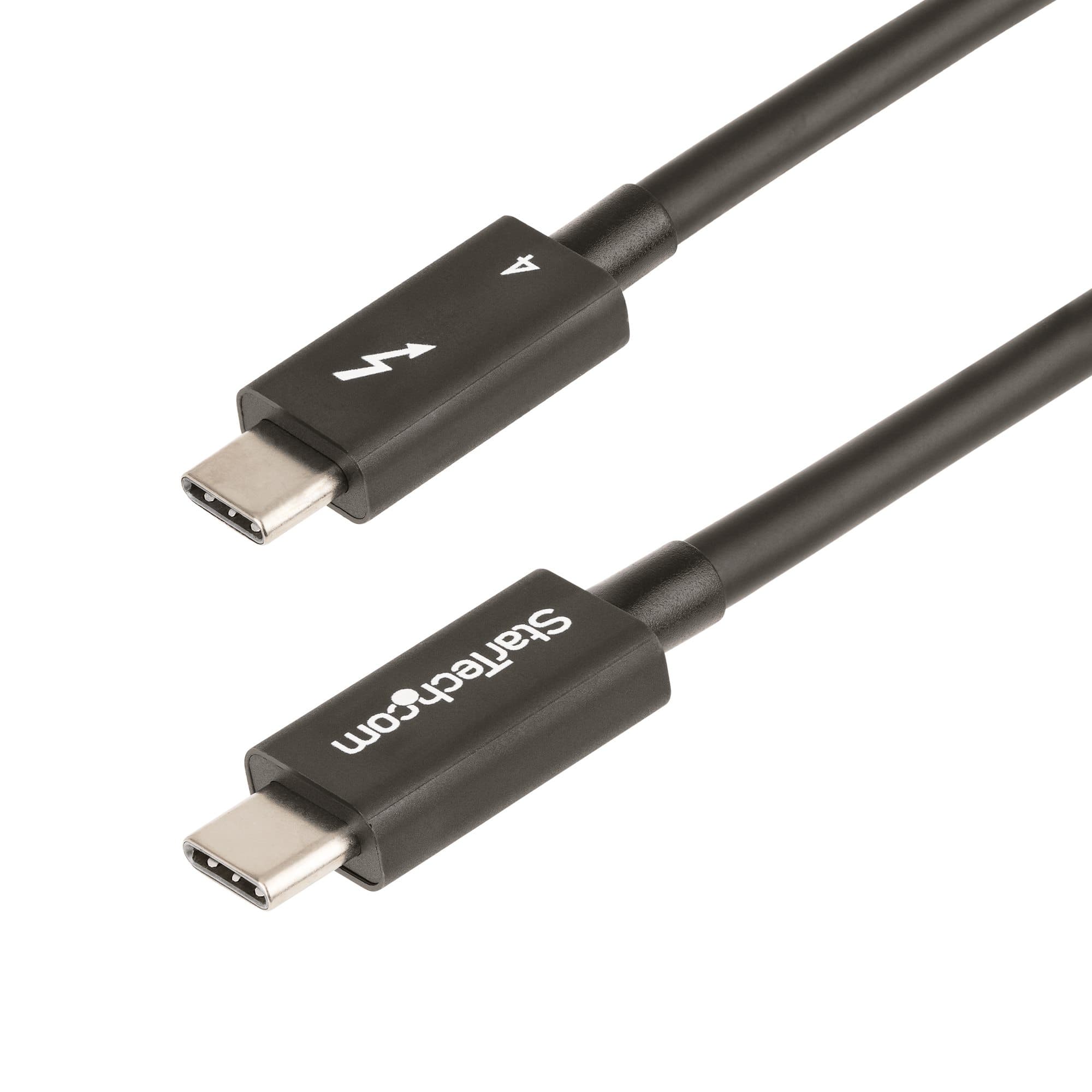 STARTECH STARTECH.COM 1.6FT THUNDERBOLT 4 CABLE, 40GBPS, 100W PD, INTEL CERTIFIED 2 YR TBLT4MM50CM