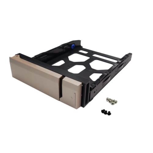 QNAP QNAP GOLD HDD TRAY FOR 3.5" AND 2.5" DRIVES WITHOUT KEY LOCK FOR TVS-473, TVS-673, TVS-873 TRAY-35-NK-GLD01
