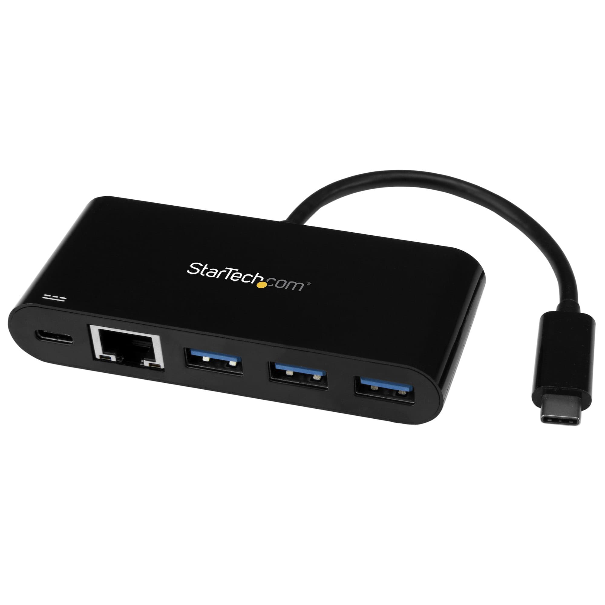 STARTECH STARTECH.COM USB C TO GIGABIT ETHERNET ADAPTER NIC W/ HUB & POWER DELIVERY 2 YR US1GC303APD