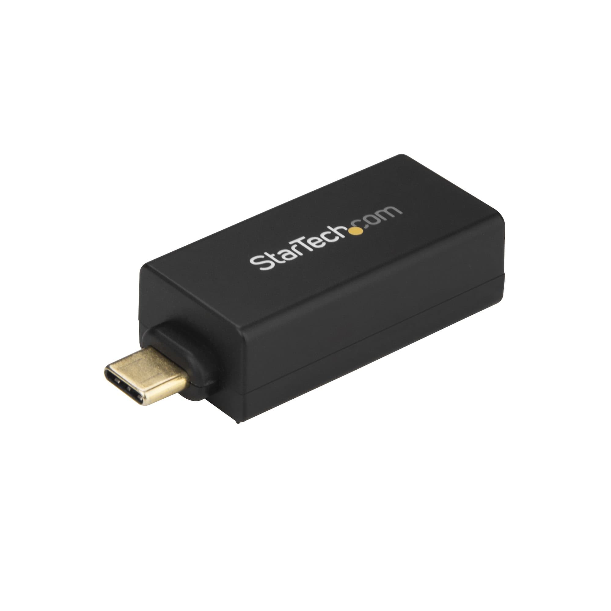 STARTECH STARTECH.COM USB C TO GIGABIT ETHERNET ADAPTER USB 3.0 NETWORK ADAPTER NIC 2 YR US1GC30DB