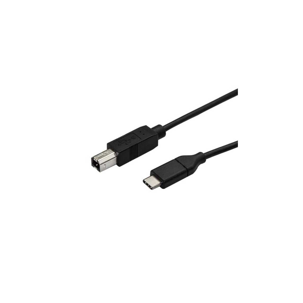 STARTECH STARTECH.COM 0.5M USB C TO USB B PRINTER CABLE - M/M - USB 2.0 LTW USB2CB50CM