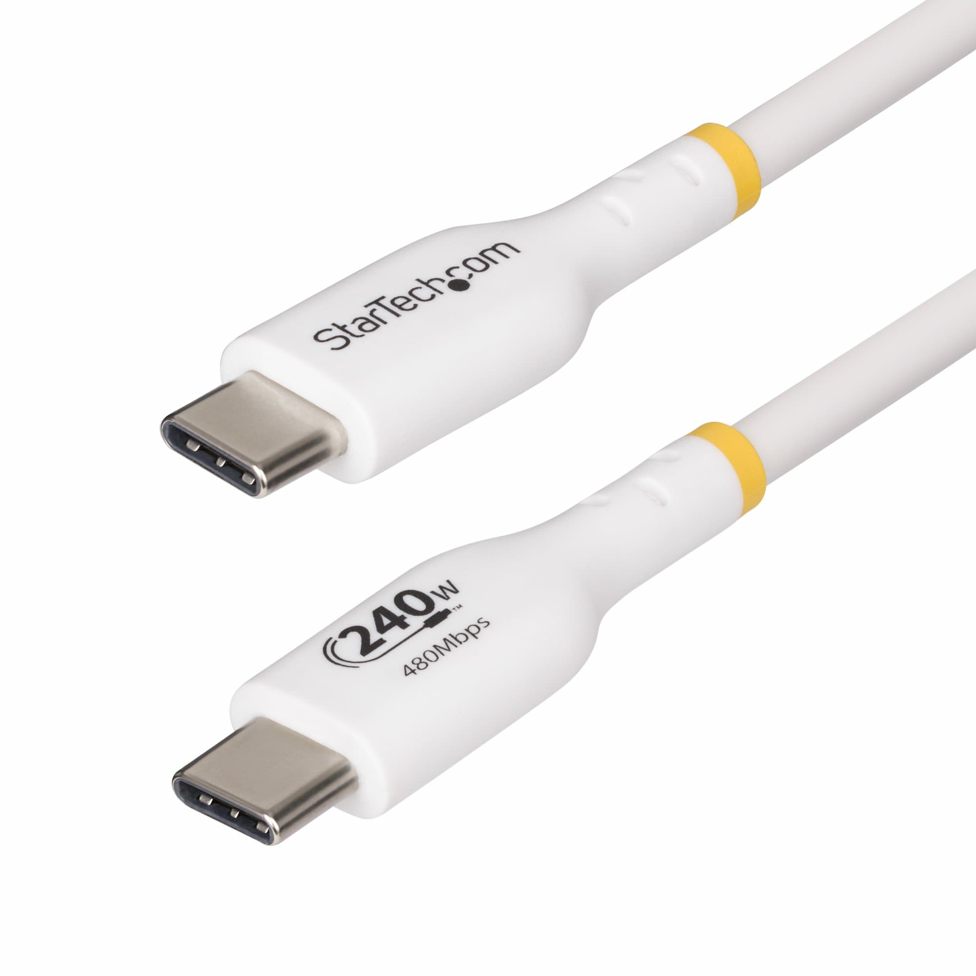 STARTECH STARTECH.COM 3M USB C CHARGING CABLE, USB-IF CERTIFIED USB-C CABLE, 240W, LTW USB2EPR3MW