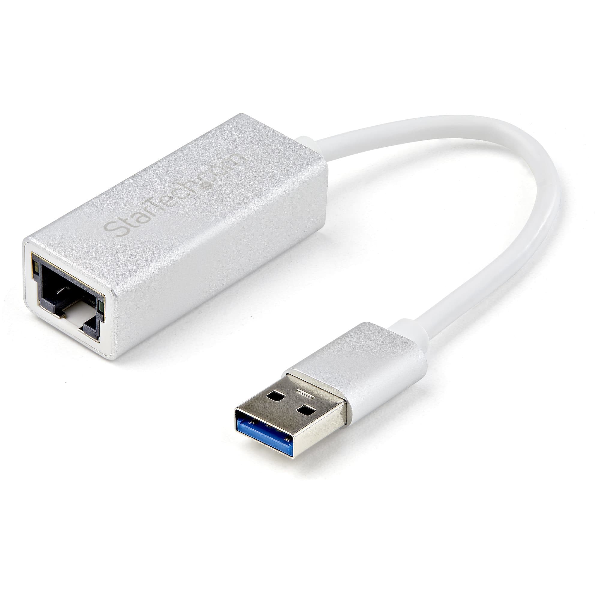 STARTECH STARTECH.COM USB 3.0 TO GIGABIT ETHERNET NIC NETWORK ADAPTER ALUMINUM 2 YR USB31000SA