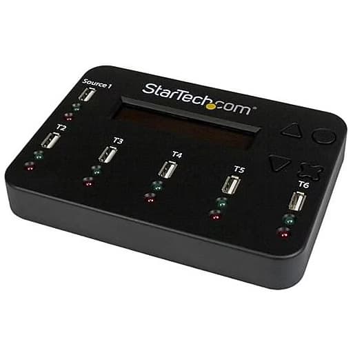 STARTECH STARTECH.COM STANDALONE 1:5 USB FLASH DRIVE DUPLICATOR / COPIER AND ERASER 2 YR USBDUP15