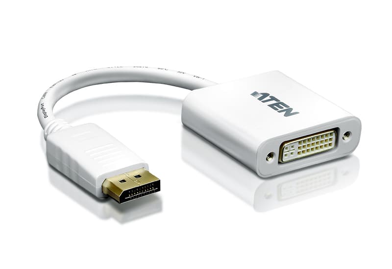 ATEN ATEN DP(M) TO DVI(F) ADAPTER PREMIUM SERIES WITH EMI SHIELDING VC965-AT