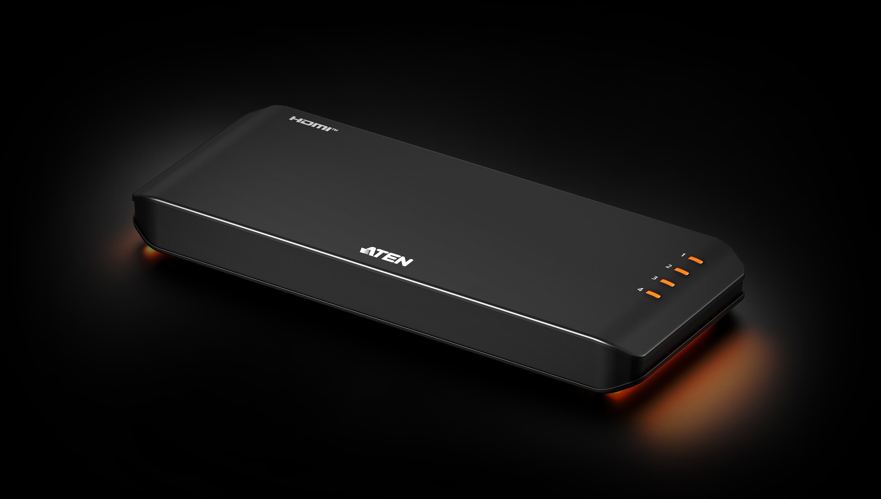 ATEN ATEN ESSENTIAL 4-PORT TRUE 4K HDMI SPLITTER VS4814-AT