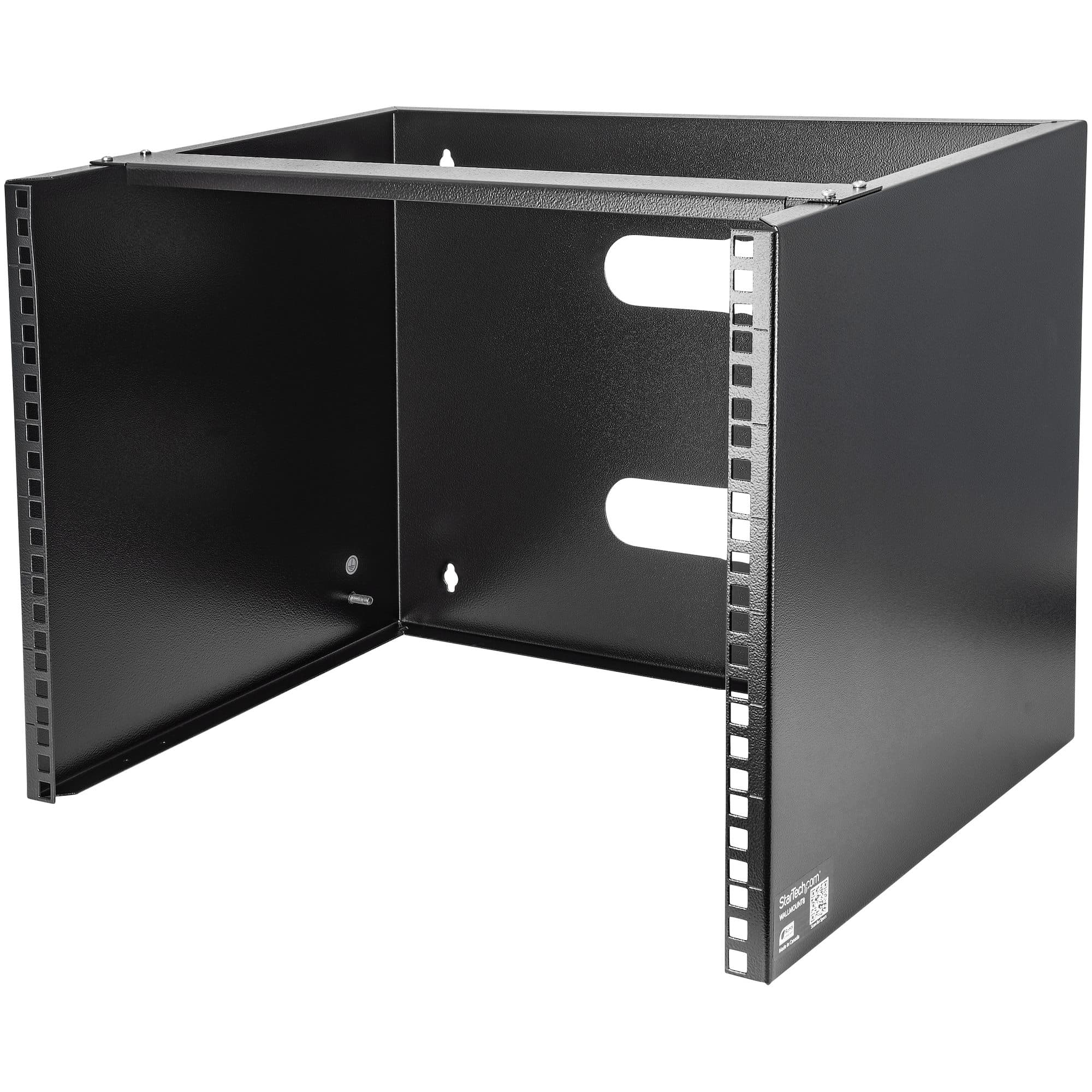 STARTECH STARTECH.COM 8U WALL MOUNT RACK 14"DEEP, 19" RACK FOR PATCH PANEL/SWITCH LTW WALLMOUNT8