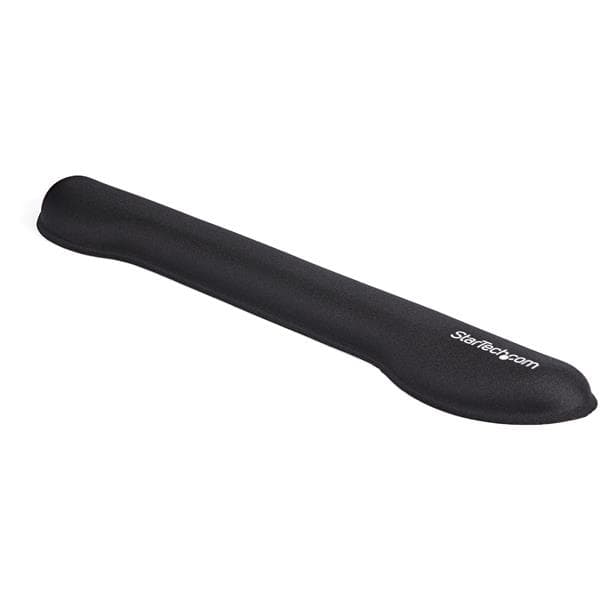 STARTECH STARTECH.COM FOAM KEYBOARD WRIST REST - BLACK ERGONOMIC TYPING SUPPORT PAD 2 YR WRSTRST