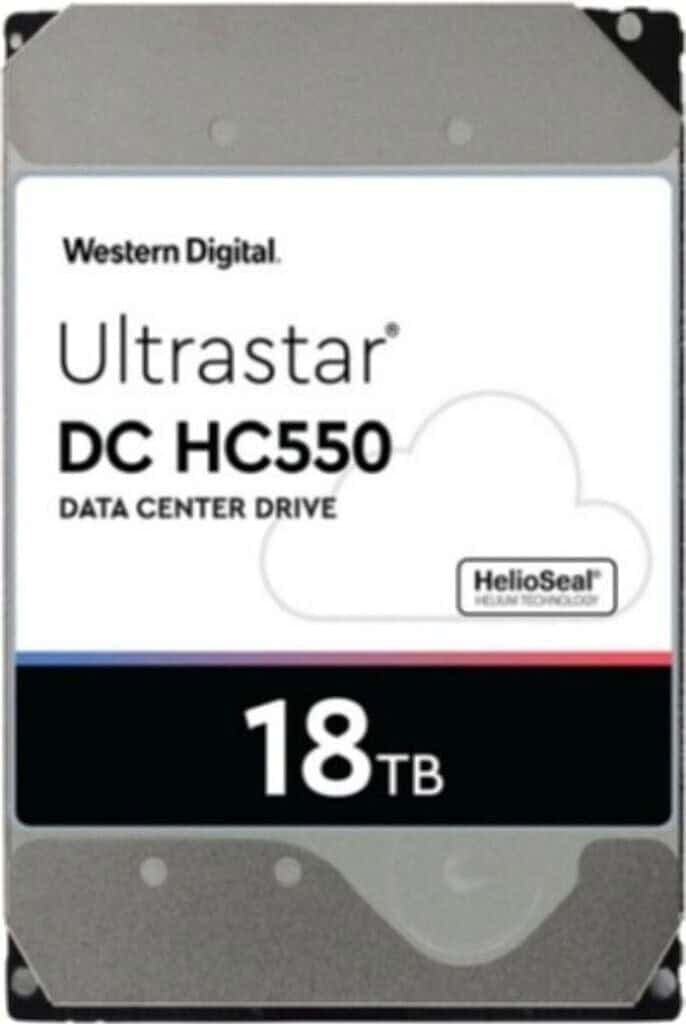 Western Digital WESTERN DIGITAL ULTRASTAR 18TB HDD WUH721818ALE6L4