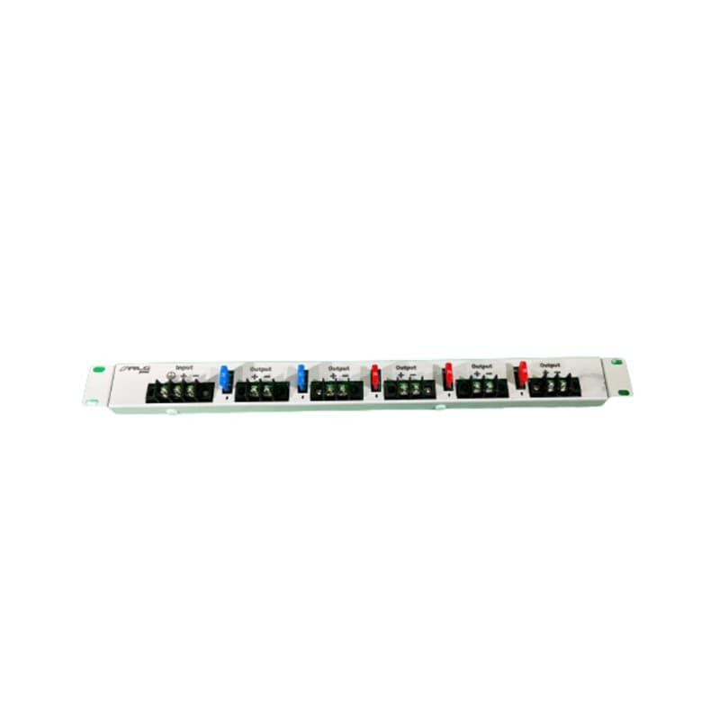 ALGcom ALGcom Unmanaged DC PDU 19 inch x 1U with 5 Ports DC Out 37010030007